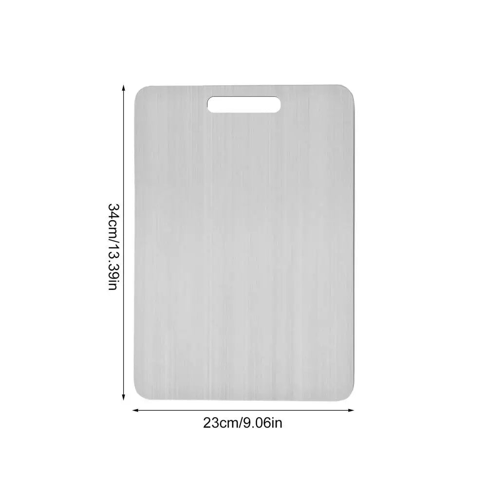Titanium Steel Chopping Board – Hygienic, Durable & Scratch-Resistant
