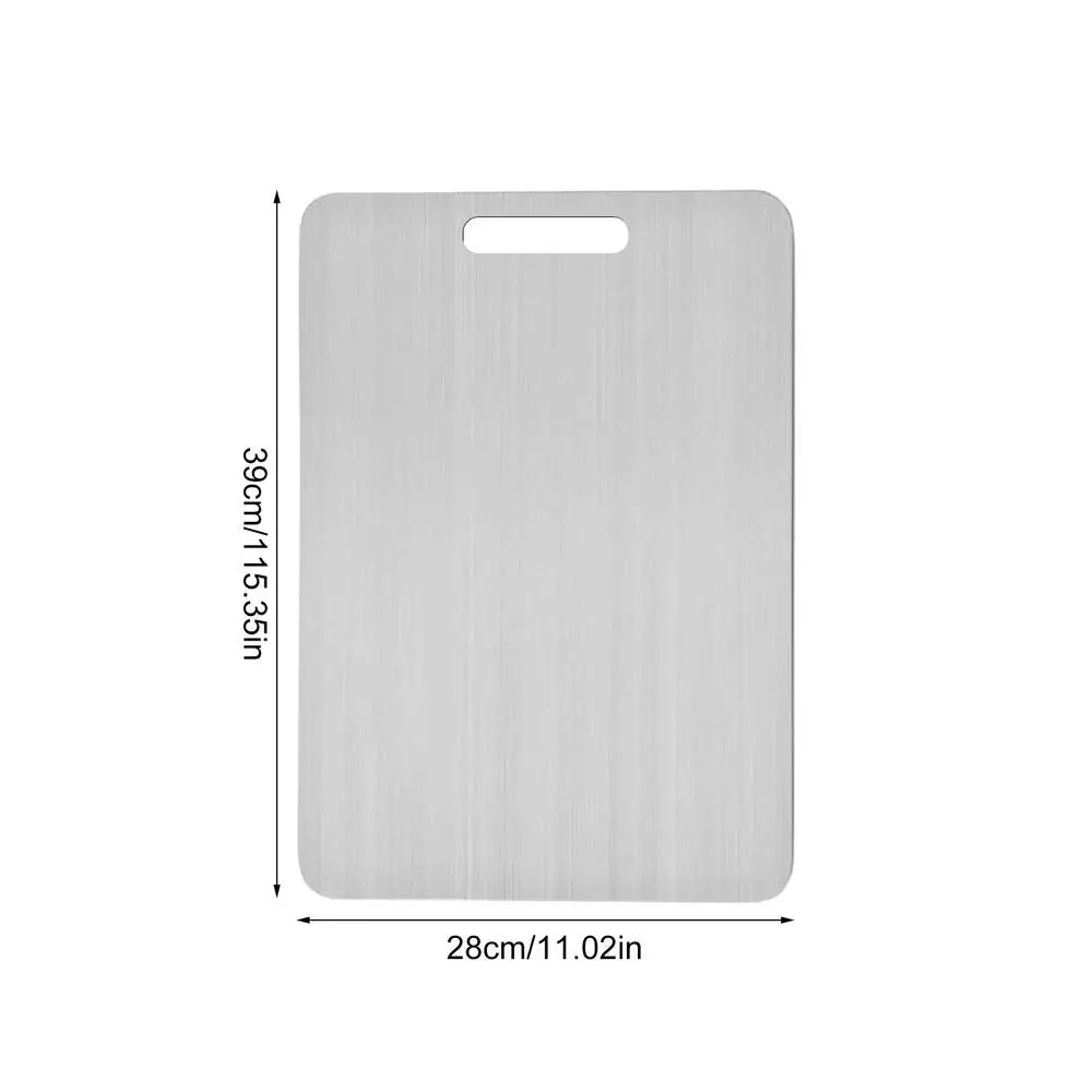 Titanium Steel Chopping Board – Hygienic, Durable & Scratch-Resistant