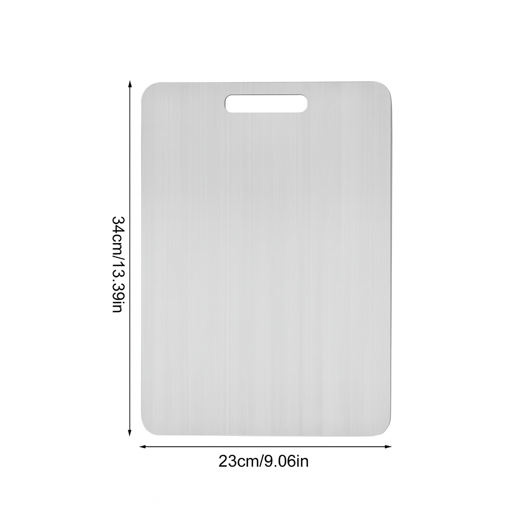 Titanium Steel Chopping Board – Hygienic, Durable & Scratch-Resistant