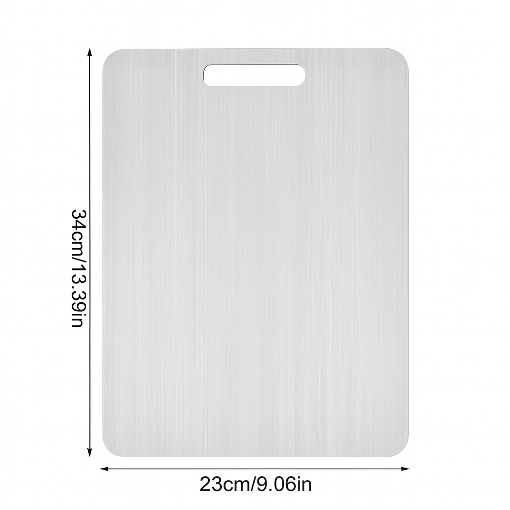 Titanium Steel Chopping Board – Hygienic, Durable & Scratch-Resistant