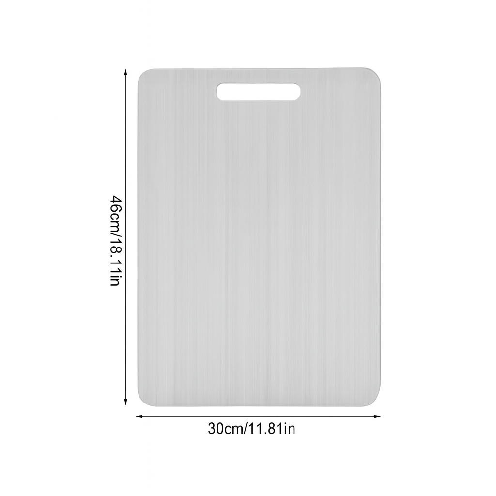 Titanium Steel Chopping Board – Hygienic, Durable & Scratch-Resistant