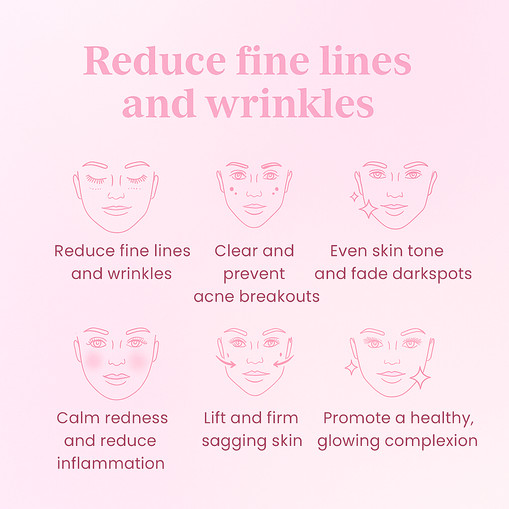 Red Light Therapy Mask For Wrinkles, Acne & Skin Rejuvenation