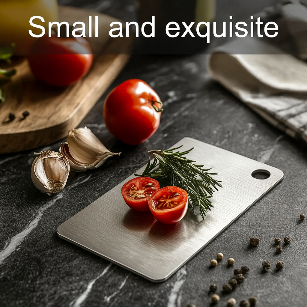 Titanium Steel Chopping Board – Hygienic, Durable & Scratch-Resistant
