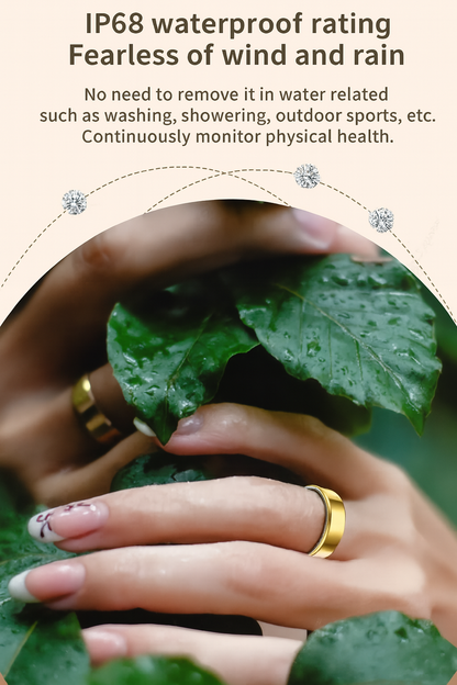 Smart Fitness Ring - 24/7 Health Activity Tracker