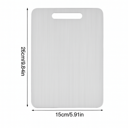 Titanium Steel Chopping Board – Hygienic, Durable & Scratch-Resistant