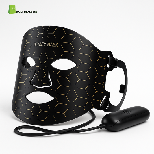 Red Light Therapy Mask For Wrinkles, Acne & Skin Rejuvenation