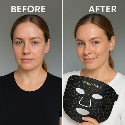 Red Light Therapy Mask For Wrinkles, Acne & Skin Rejuvenation