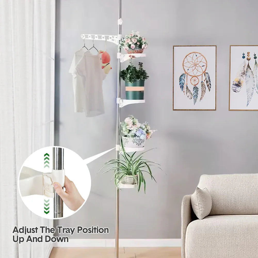 Indoor Metal Plant Pole
